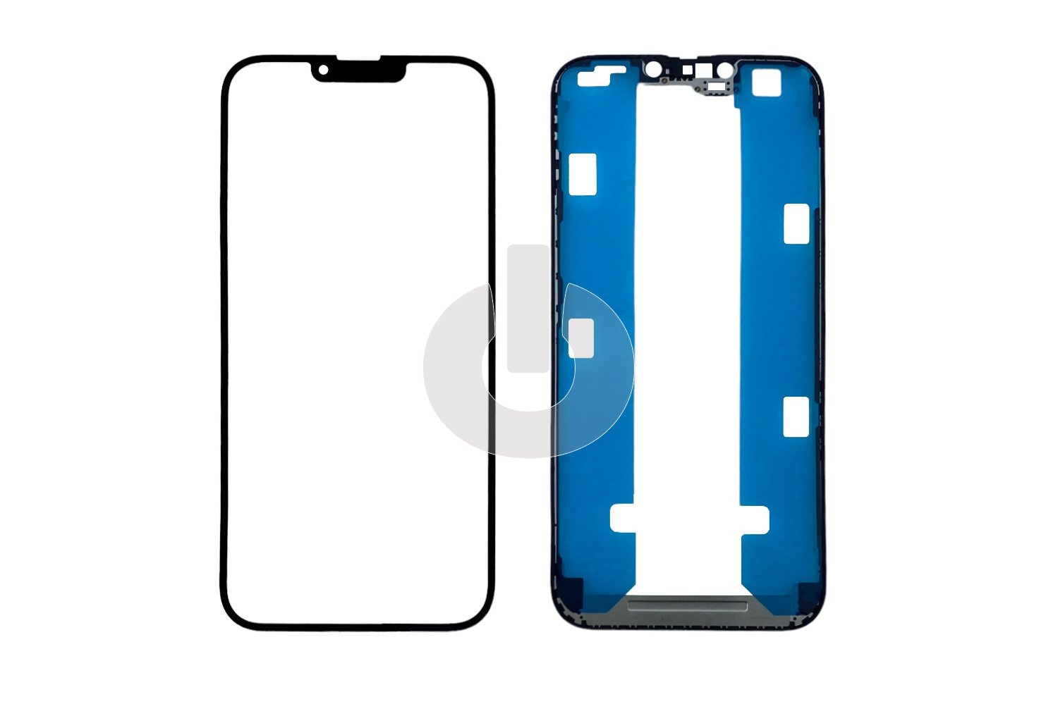 Стекло для переклейки iPhone 13 Pro Max с OCA пленкой в рамке черное АКЦИЯ Стекло для переклейки iPhone 13 Pro Max с OCA пленкой в рамке черное АКЦИЯ