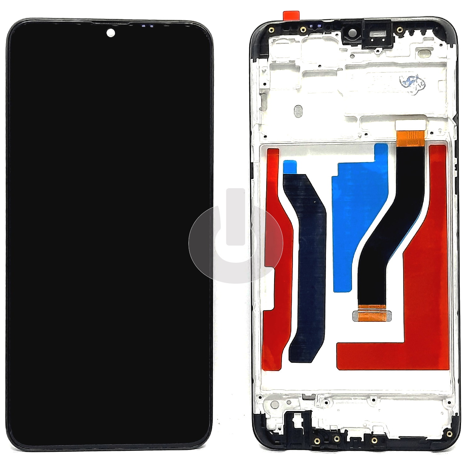 Дисплей с тачскрином для Samsung A10s (A107F) в рамке черный ORG АКЦИЯ Дисплей с тачскрином для Samsung A10s (A107F) в рамке черный ORG АКЦИЯ