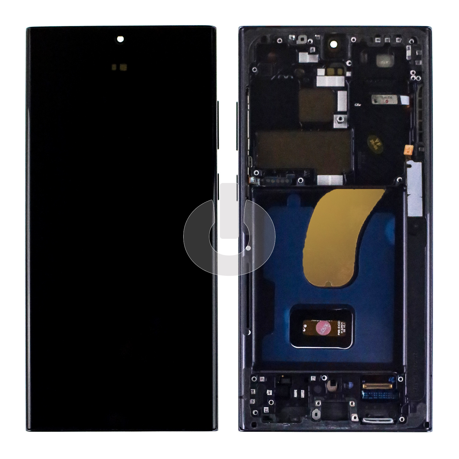 Дисплей с тачскрином для Samsung S23 Ultra (S918B) в рамке черный ORG Дисплей с тачскрином для Samsung S23 Ultra (S918B) в рамке черный ORG