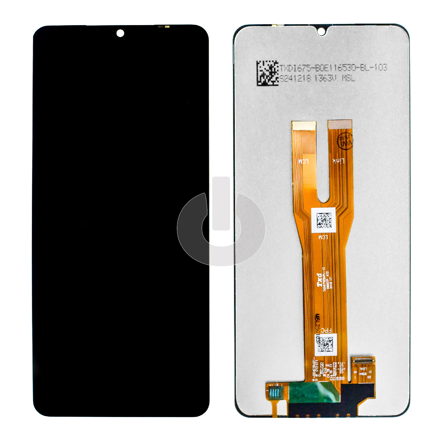 Дисплей с тачскрином для Samsung A06 (A065F) черный ORG Дисплей с тачскрином для Samsung A06 (A065F) черный ORG