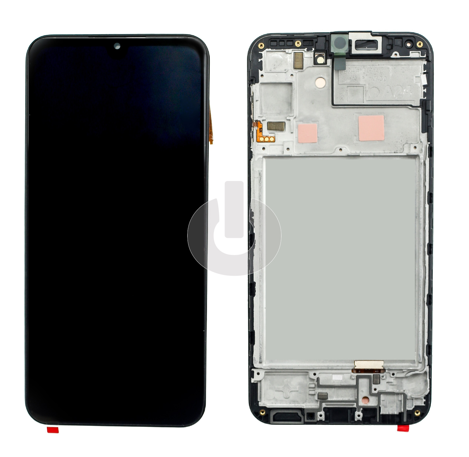 Дисплей с тачскрином для Samsung A24 4G (A245F) в рамке черный OLED SMALL SIZE Дисплей с тачскрином для Samsung A24 4G (A245F) в рамке черный OLED SMALL SIZE