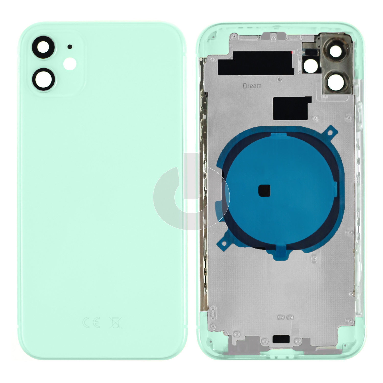 Корпус для iPhone 11 зеленый Premium Корпус для iPhone 11 зеленый Premium