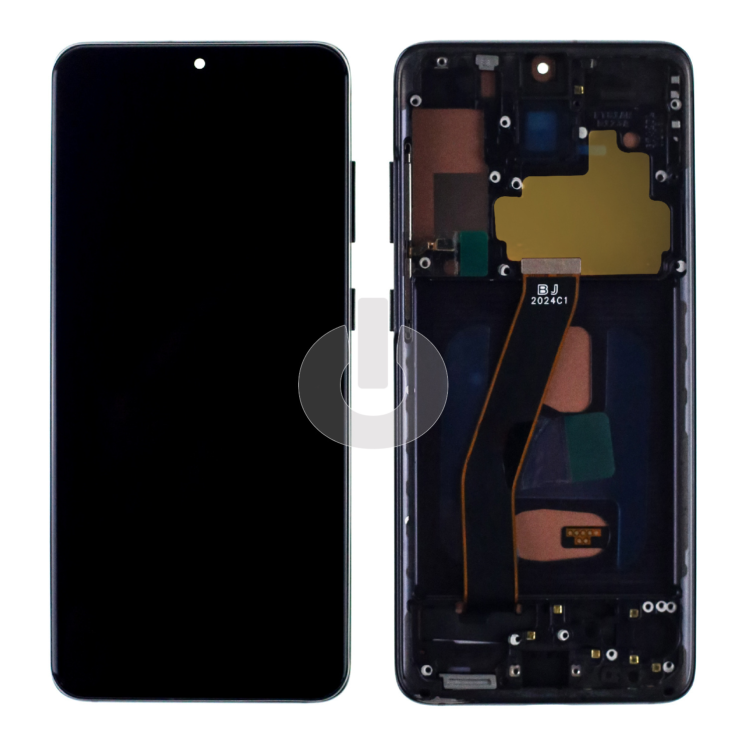 Дисплей с тачскрином для Samsung S20 (G980F) в рамке черный In-Cell Дисплей с тачскрином для Samsung S20 (G980F) в рамке черный In-Cell