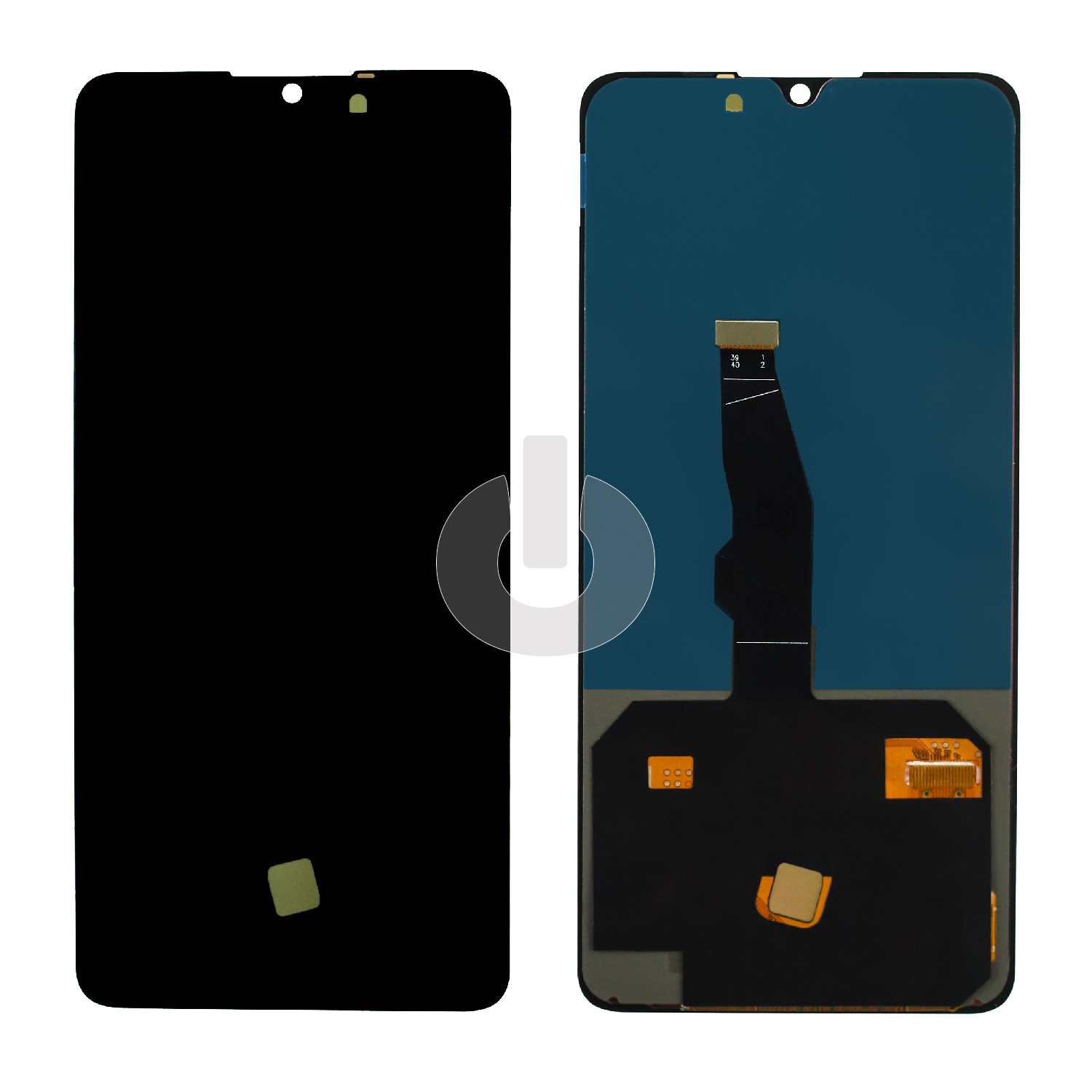 Дисплей с тачскрином для Huawei P30 (ELE-L29) черный OLED Дисплей с тачскрином для Huawei P30 (ELE-L29) черный OLED