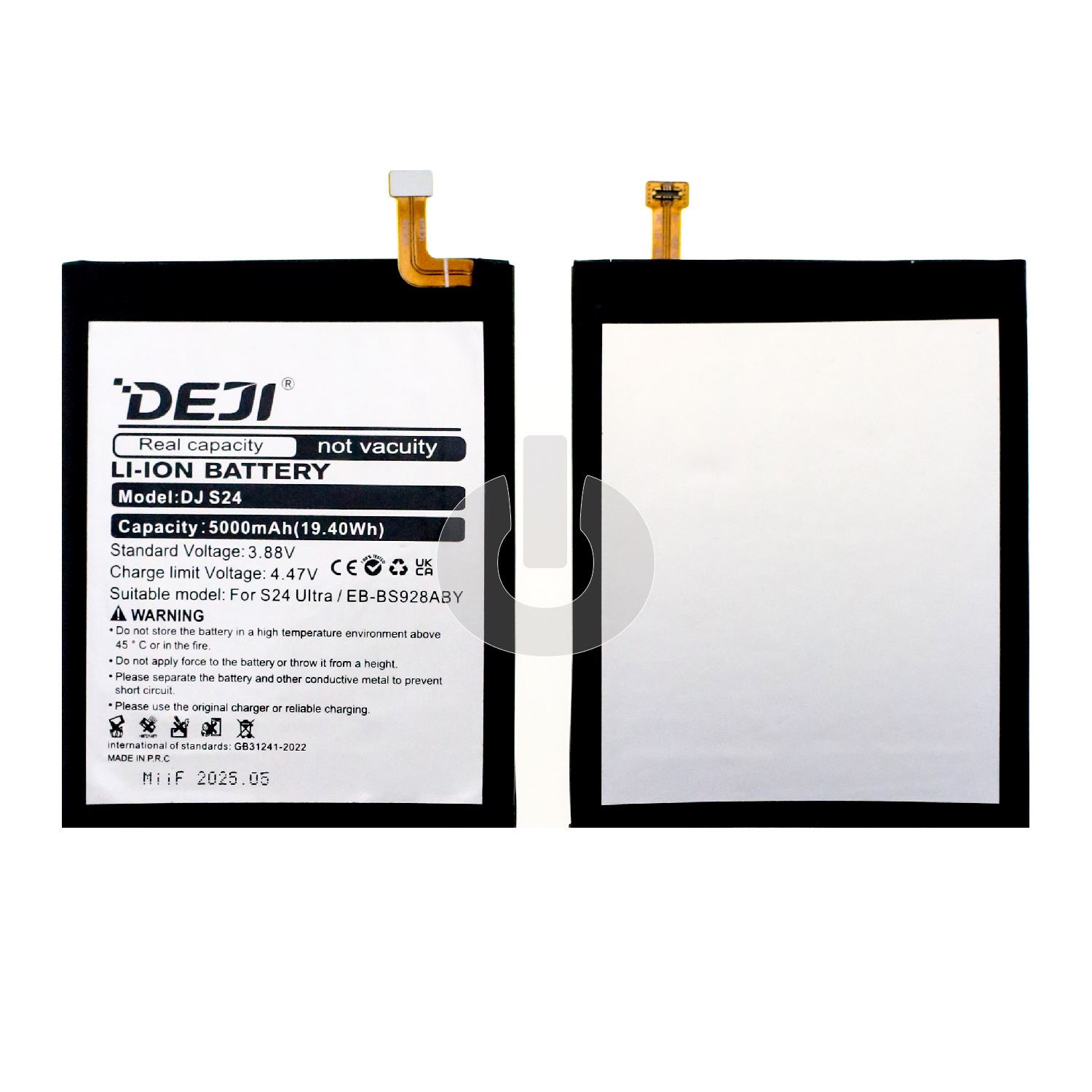 Аккумулятор для Samsung S24 Ultra 5G (S928B) (EB-BS928ABY) DEJI Аккумулятор для Samsung S24 Ultra 5G (S928B) (EB-BS928ABY) DEJI