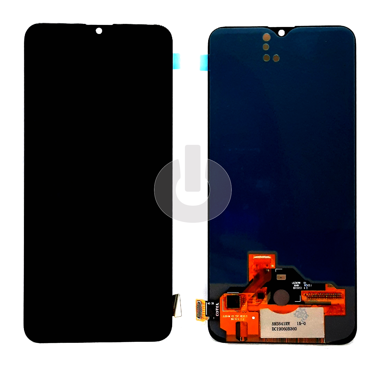 Дисплей с тачскрином для Realme XT (RMX1921)/ Realme X2 (RMX1931)/ Realme K5/ OPPO Reno Z (CPH1979) черный OLED