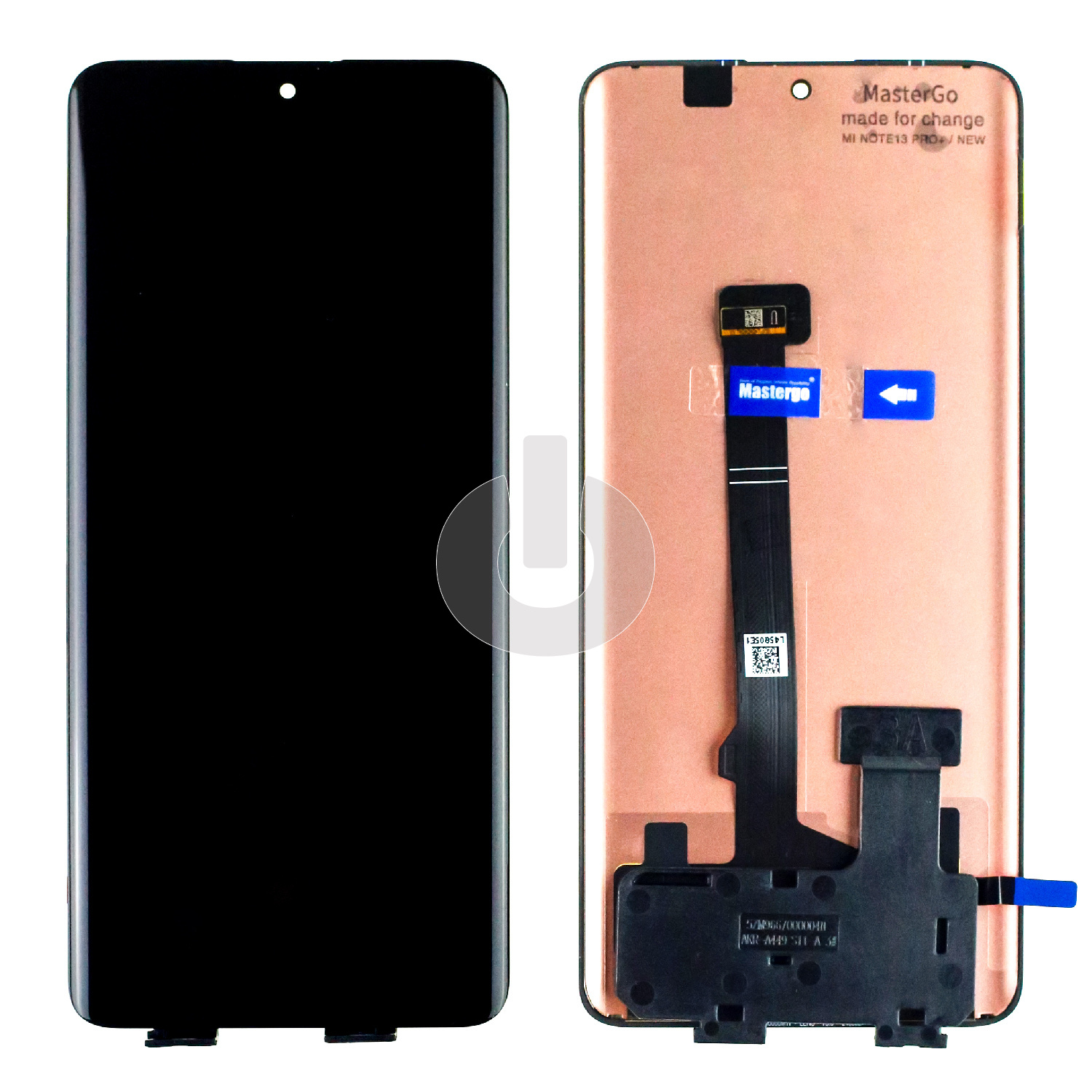 Дисплей с тачскрином для Xiaomi Redmi Note 13 Pro+ 5G/ 14 Pro 5G/ 14 Pro+/ Poco X7 черный ORG MasterGo
