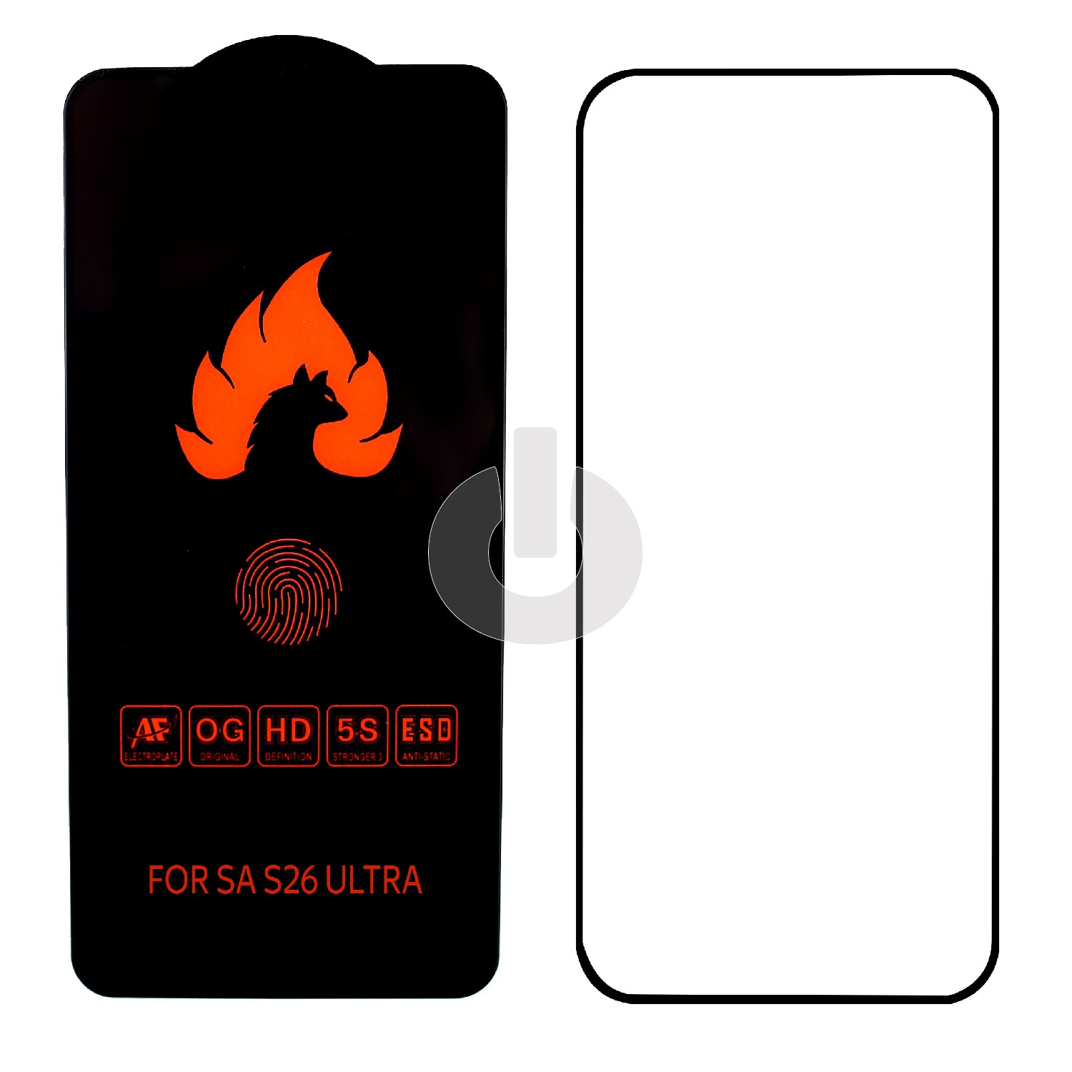 Стекло защитное для Samsung S26 Ultra (S928B) черное