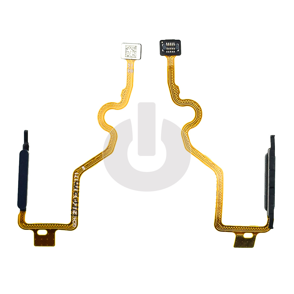 Сканер отпечатка пальца для Tecno Pova 5 (LH7n) черный ORG