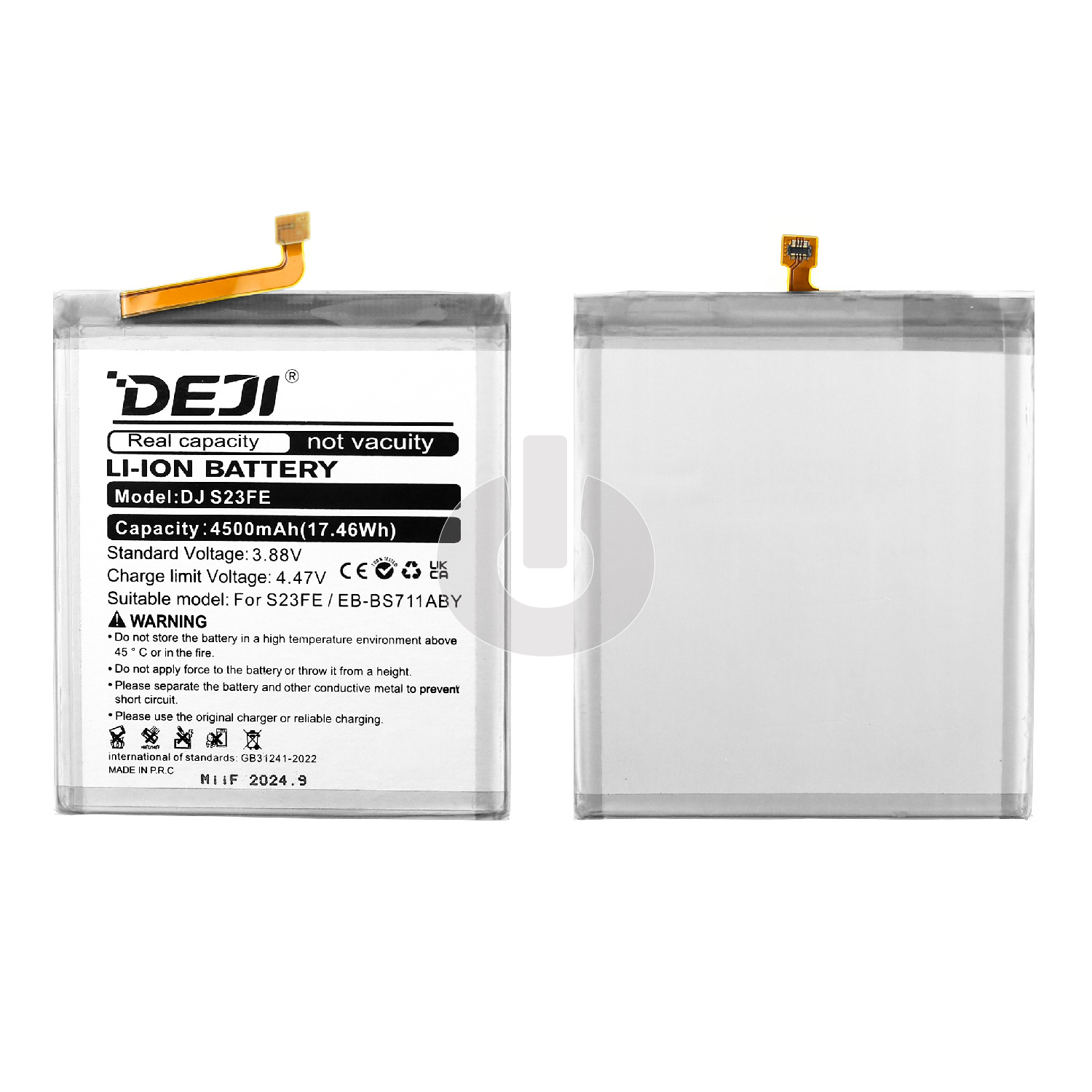 Аккумулятор для Samsung S23 FE (S711B) (EB-BS711ABY) DEJI Аккумулятор для Samsung S23 FE (S711B) (EB-BS711ABY) DEJI