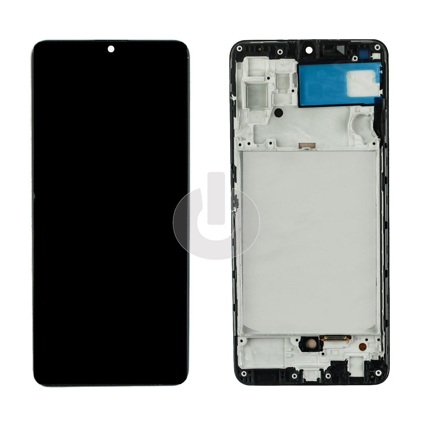 Дисплей с тачскрином для Samsung A32 (A325F) в рамке черный In-Cell