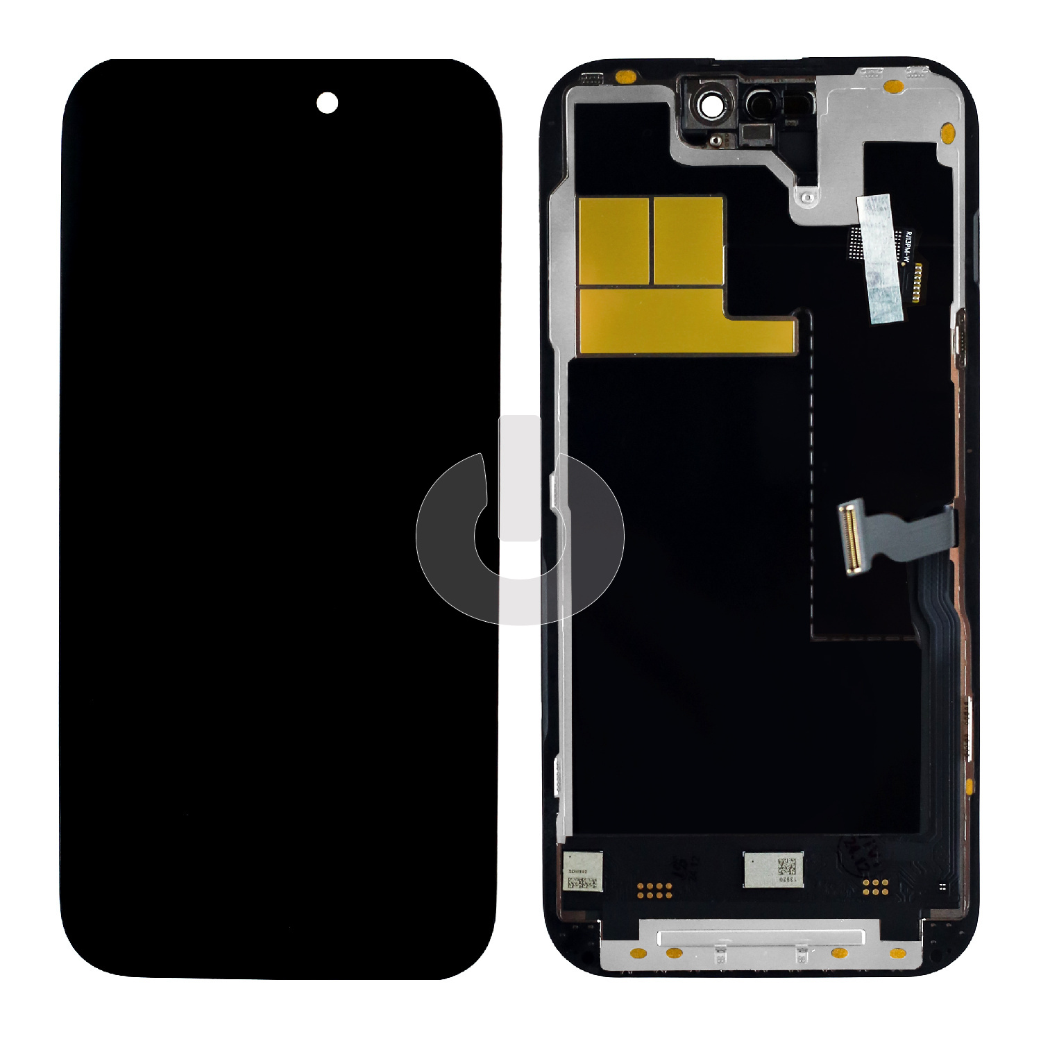 Дисплей с тачскрином для iPhone 14 Pro черный In-Cell (move IC)