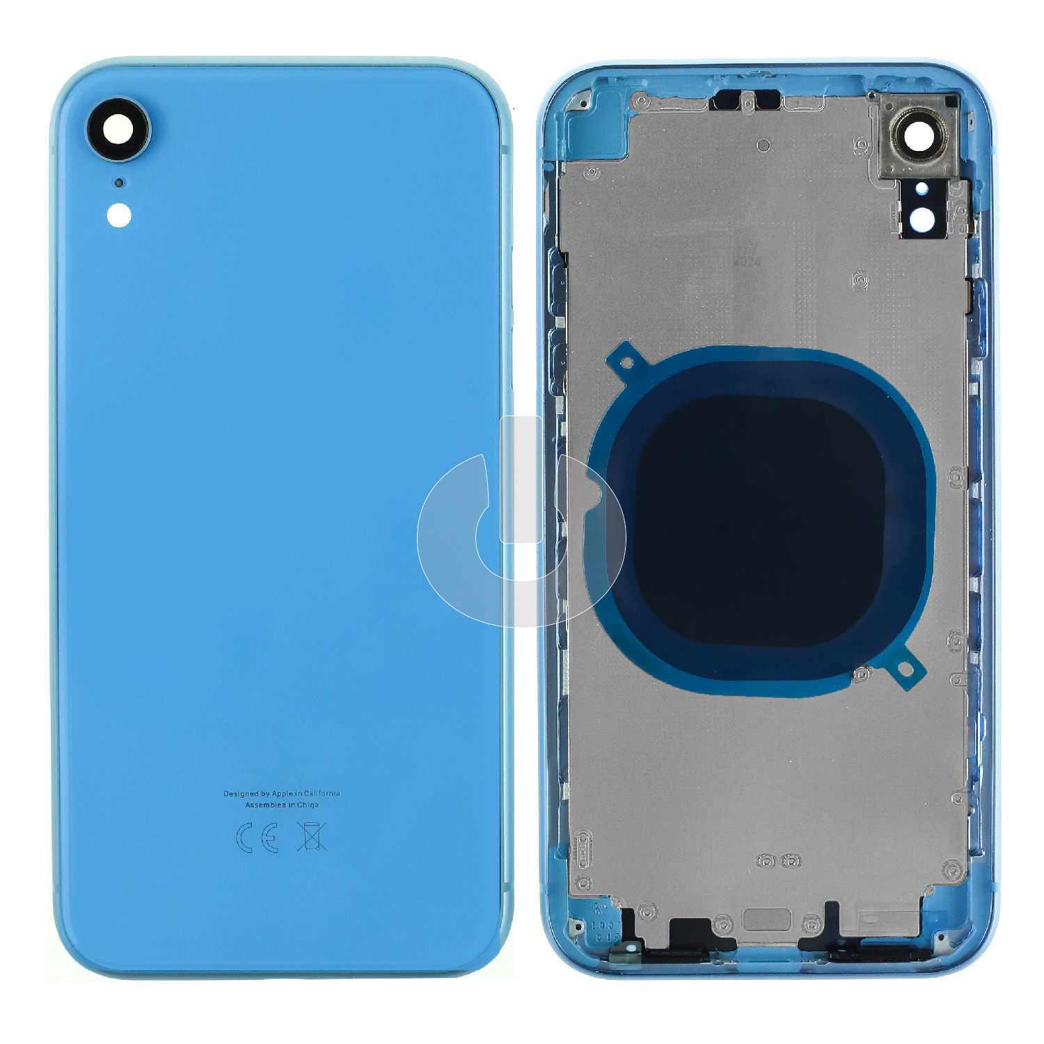 Корпус для iPhone XR голубой Premium Корпус для iPhone XR голубой Premium
