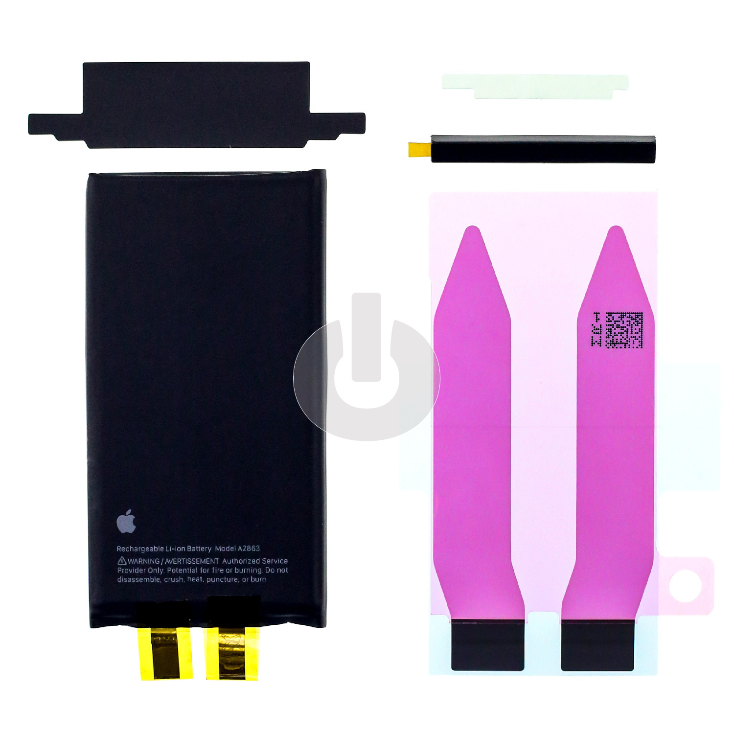 Аккумулятор под пайку для iPhone 14 (банка без шлейфа)