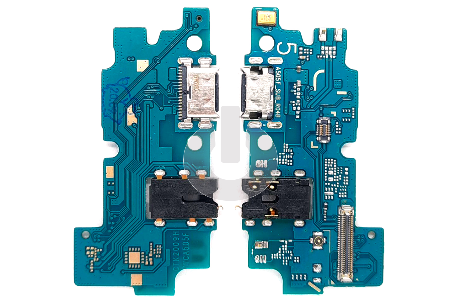 Шлейф/ плата зарядки для Samsung A50 (A505F) системный разъем/ микрофон/ разъем гарнитуры Шлейф/ плата зарядки для Samsung A50 (A505F) системный разъем/ микрофон/ разъем гарнитуры