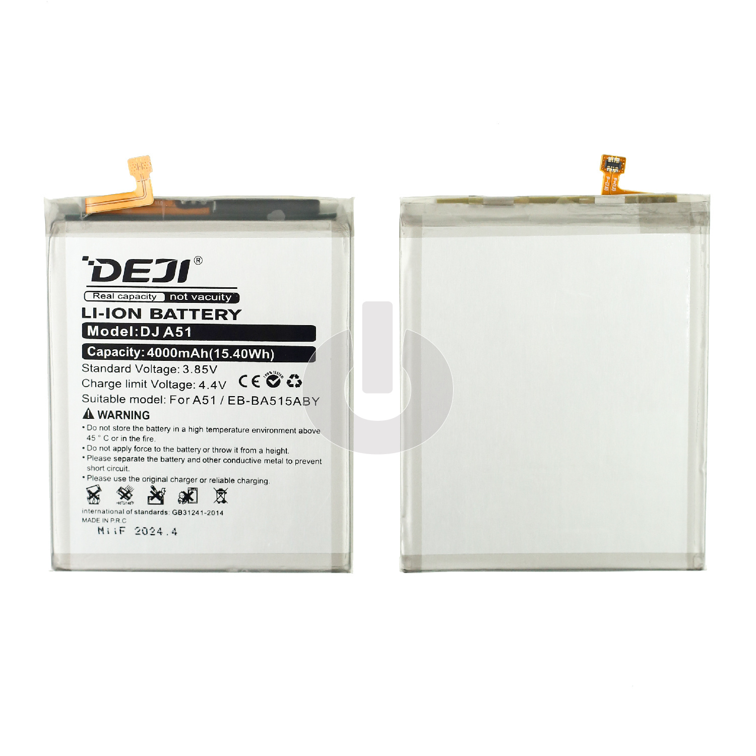 Аккумулятор для Samsung A51 (A515F) (EB-BA515ABY) DEJI Аккумулятор для Samsung A51 (A515F) (EB-BA515ABY) DEJI