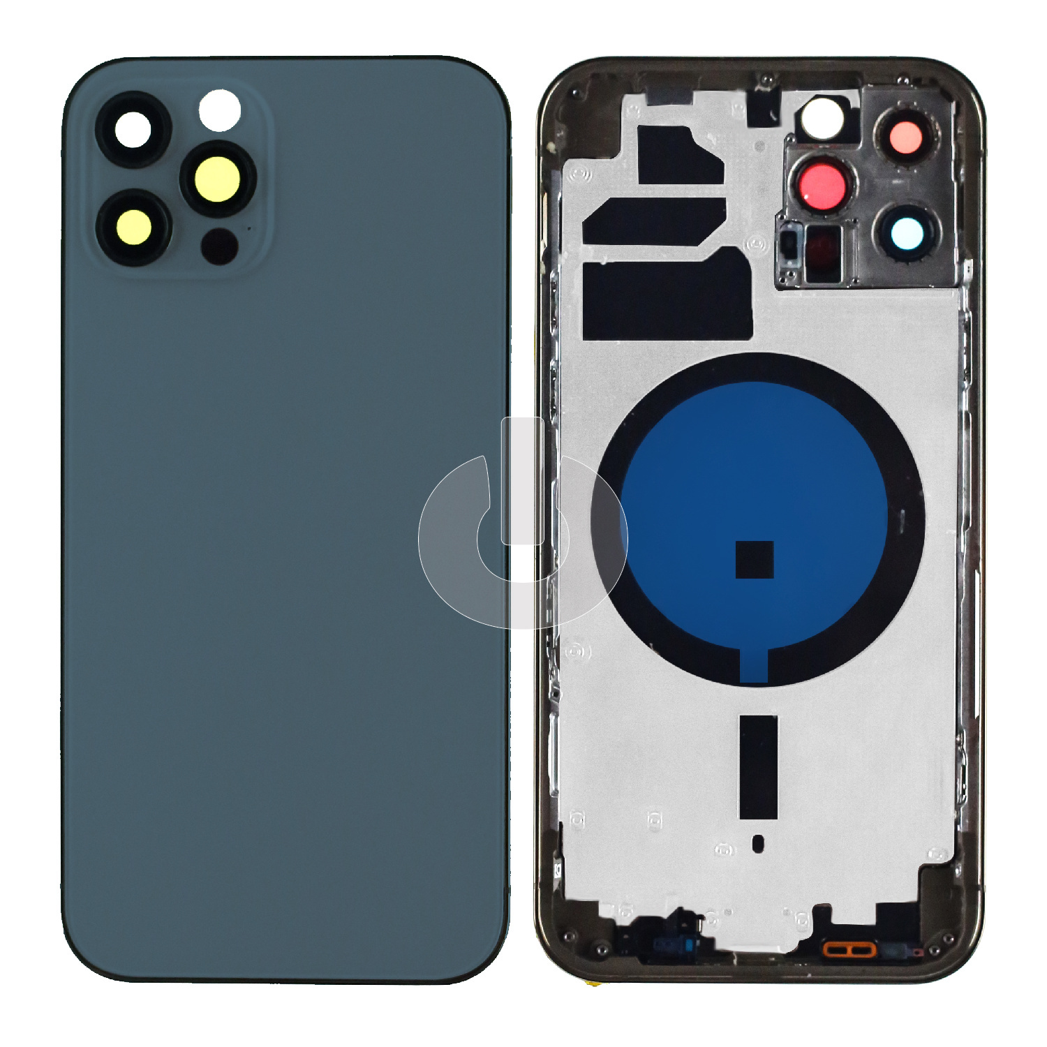 Корпус для iPhone 12 Pro Max синий Premium Корпус для iPhone 12 Pro Max синий Premium