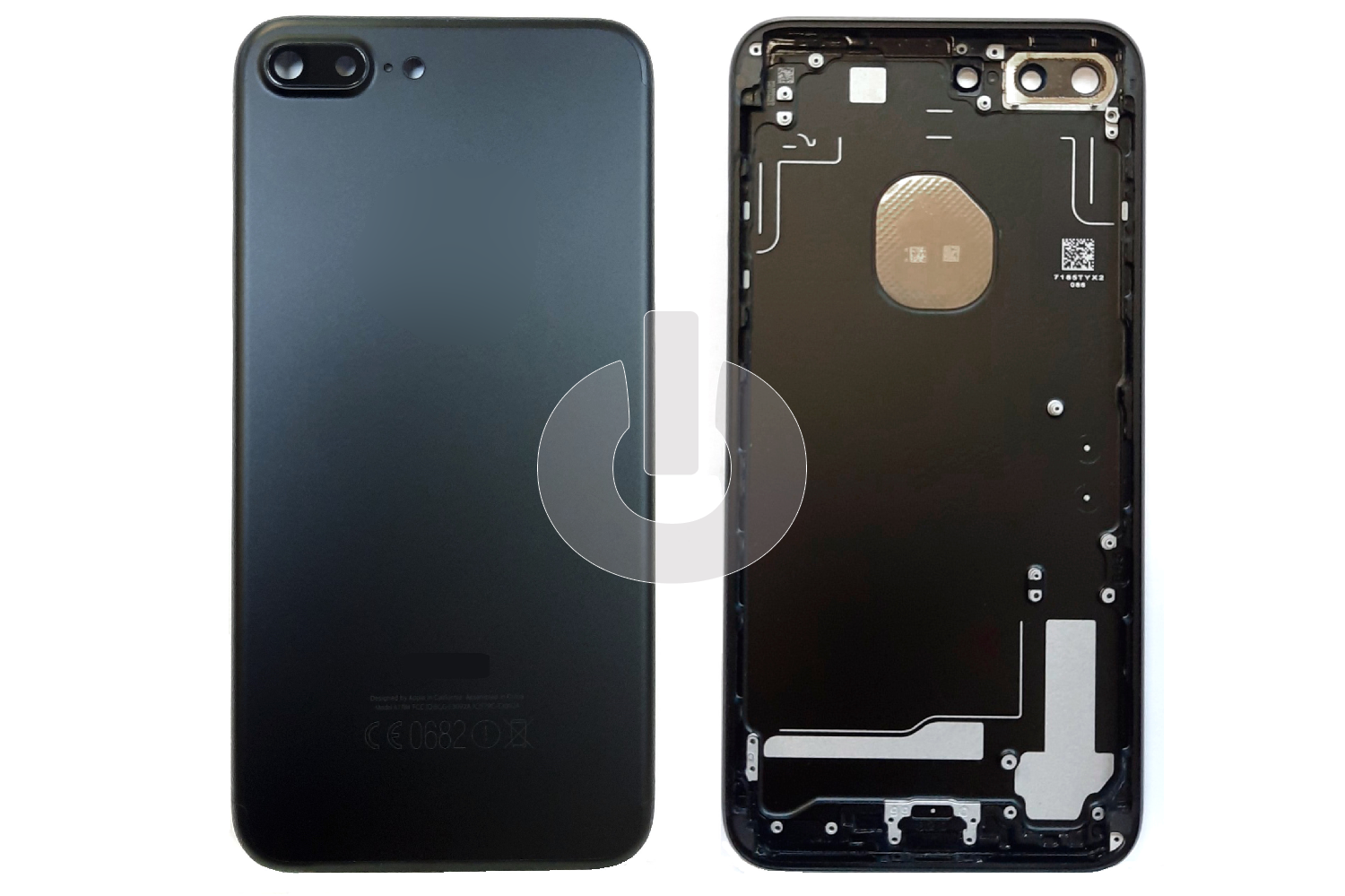 Корпус для iPhone 7 Plus черный Premium АКЦИЯ Корпус для iPhone 7 Plus черный Premium АКЦИЯ