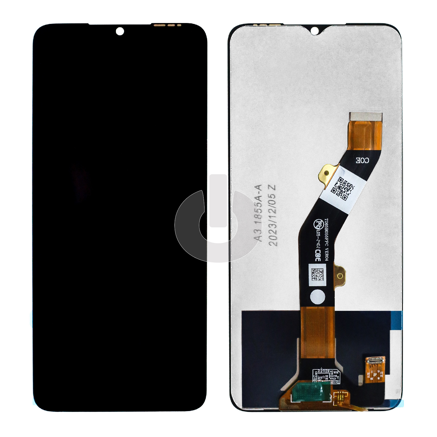 Дисплей с тачскрином для Itel A70 (A665L) черный ORG Дисплей с тачскрином для Itel A70 (A665L) черный ORG