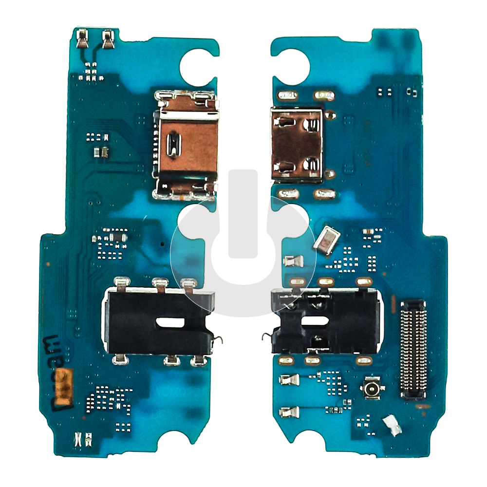 Шлейф/ плата зарядки для Samsung A02 (A022G) системный разъем/ микрофон/ разъем гарнитуры