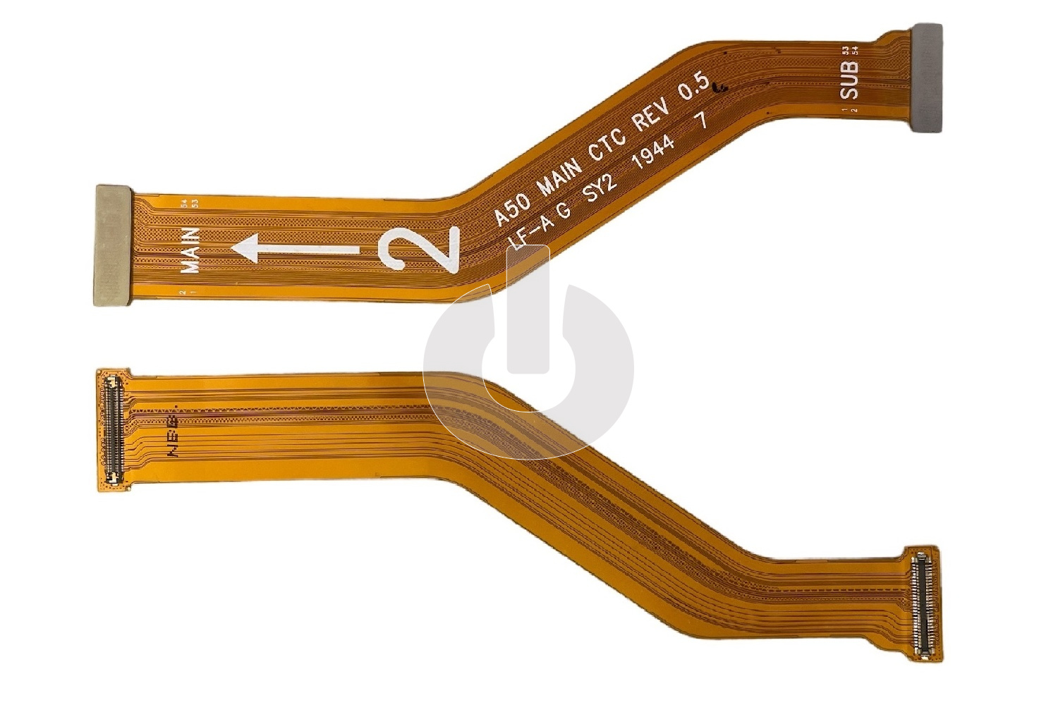 Шлейф межплатный для Samsung A50 (A505F) №2 на зарядку ORG Шлейф межплатный для Samsung A50 (A505F) №2 на зарядку ORG