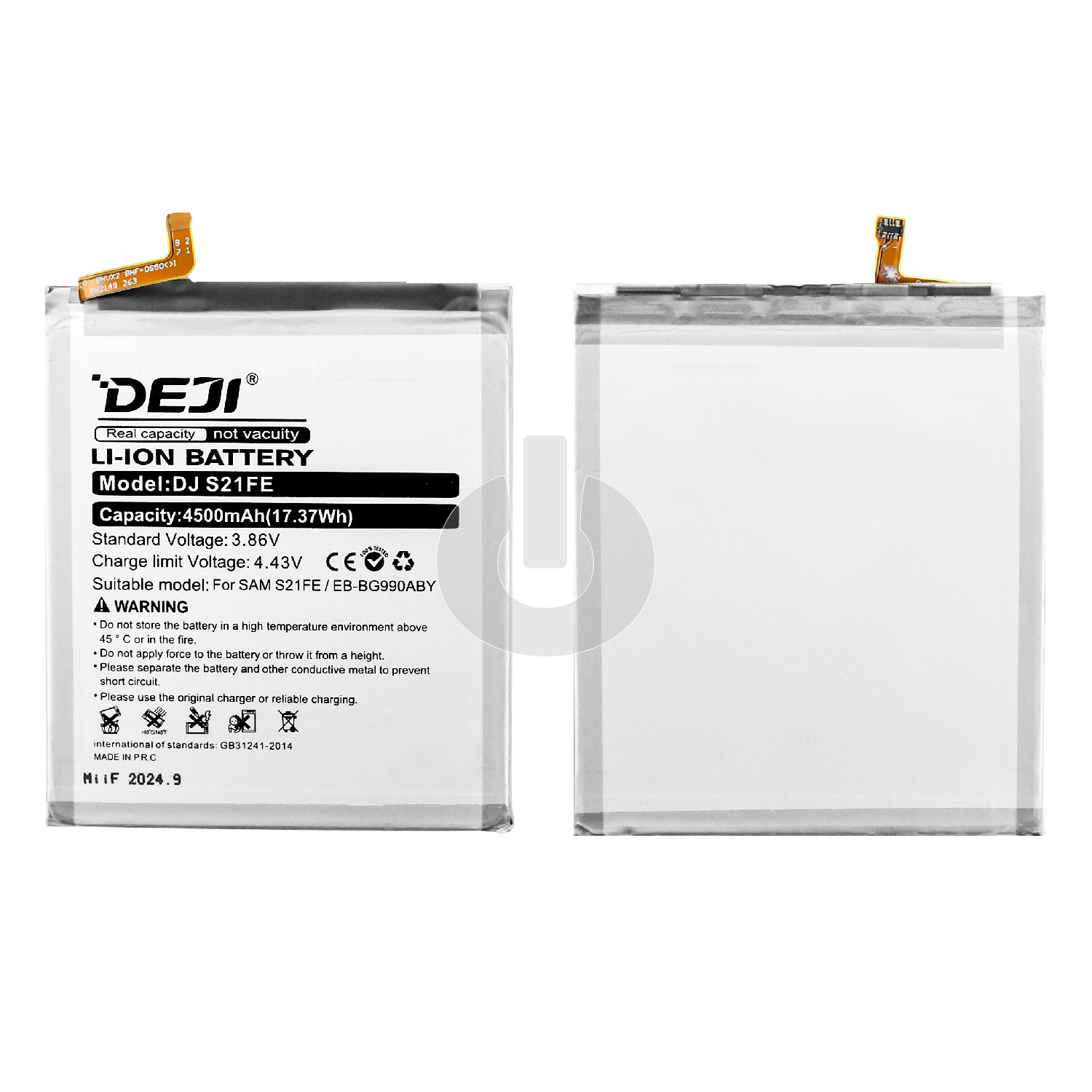 Аккумулятор для Samsung S21 FE (G990B) (EB-BG990ABY) DEJI Аккумулятор для Samsung S21 FE (G990B) (EB-BG990ABY) DEJI
