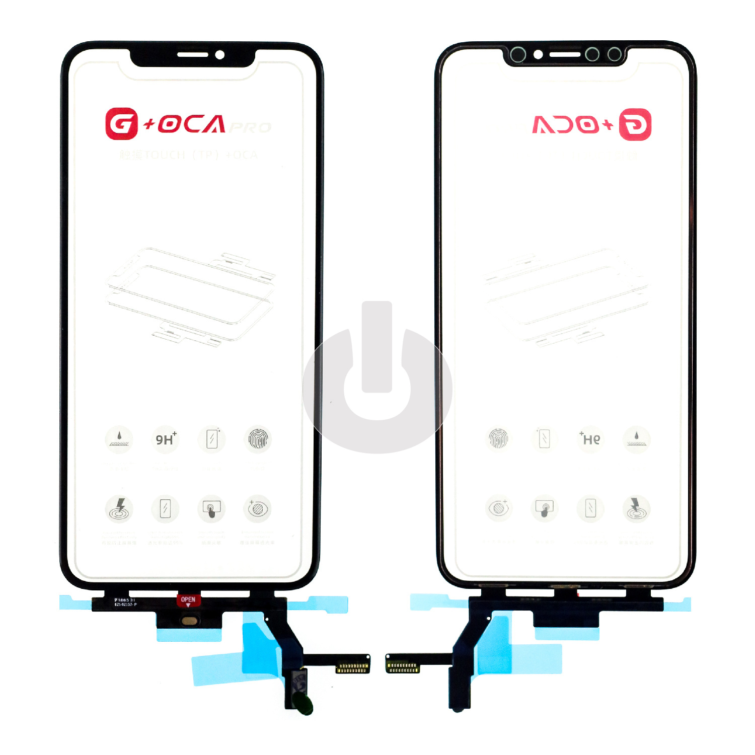 Тачскрин для iPhone XS Max (короткий шлейф) (G+OCA PRO) ORG Тачскрин для iPhone XS Max (короткий шлейф) (G+OCA PRO) ORG