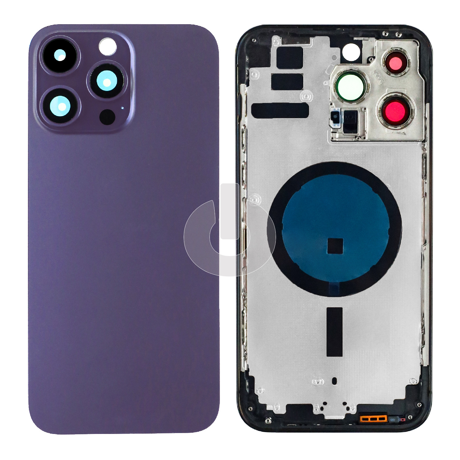 Корпус для iPhone 14 Pro фиолетовый Premium Корпус для iPhone 14 Pro фиолетовый Premium