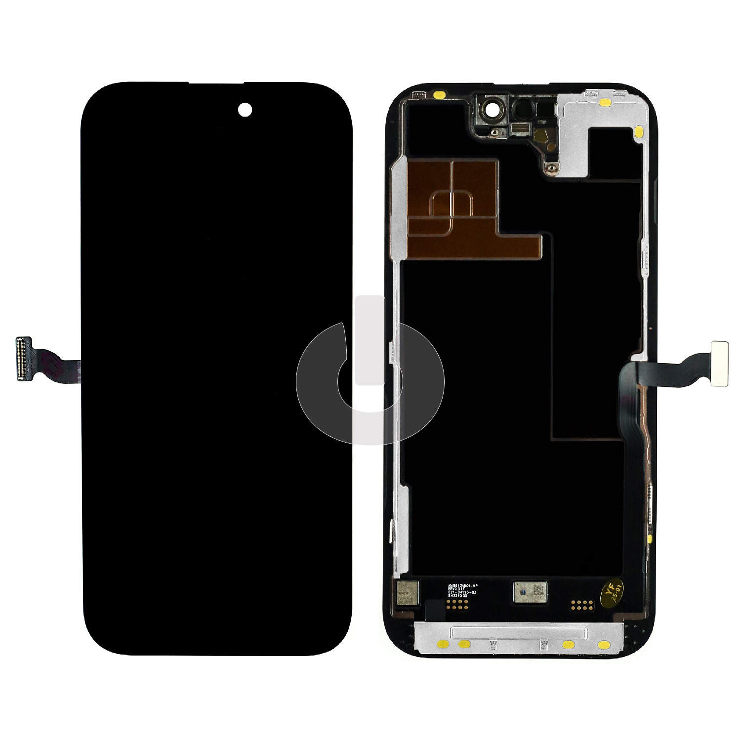 Дисплей с тачскрином для iPhone 14 Pro черный OR FOG Дисплей с тачскрином для iPhone 14 Pro черный OR FOG