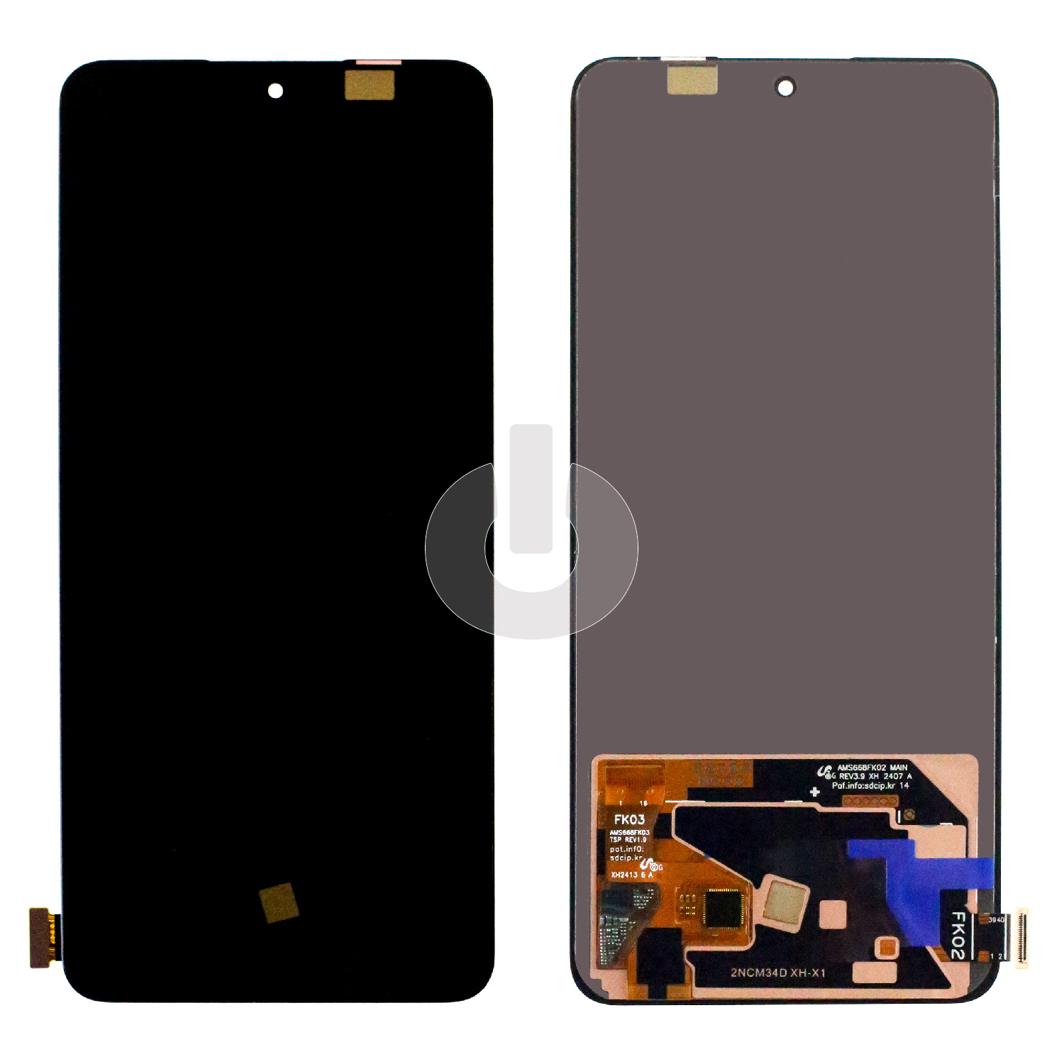 Дисплей с тачскрином для Realme 12 4G (RMX3871)/ 12+ 5G (RMX3867)/ 13+ 5G (RMX5002)/ P3 (RMX5079)/ OPPO Reno 12F 4G (CPH2687) черный OLED