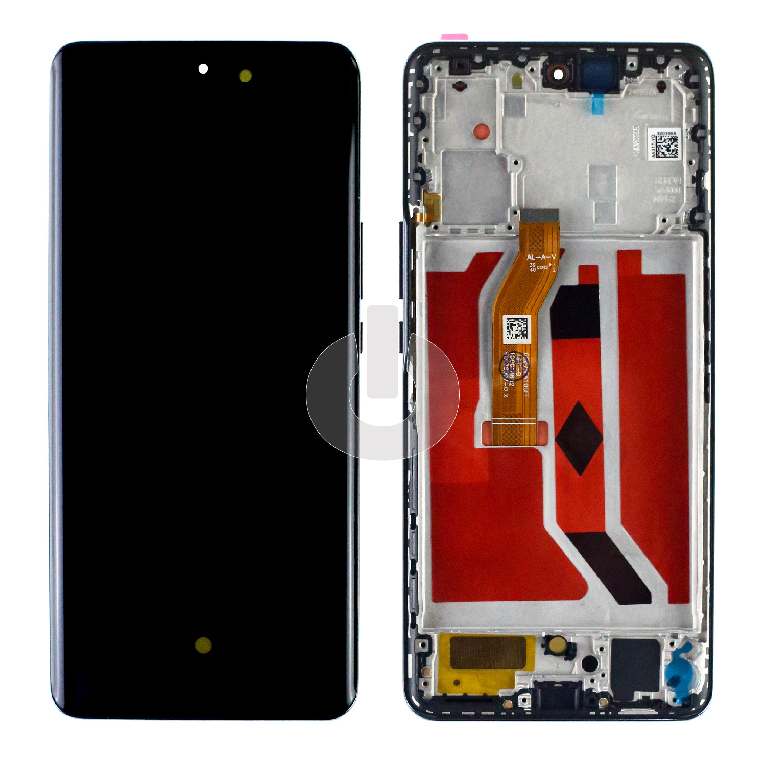 Дисплей с тачскрином для Huawei Honor X9b (ALI-NX1) в рамке черный ORG Дисплей с тачскрином для Huawei Honor X9b (ALI-NX1) в рамке черный ORG