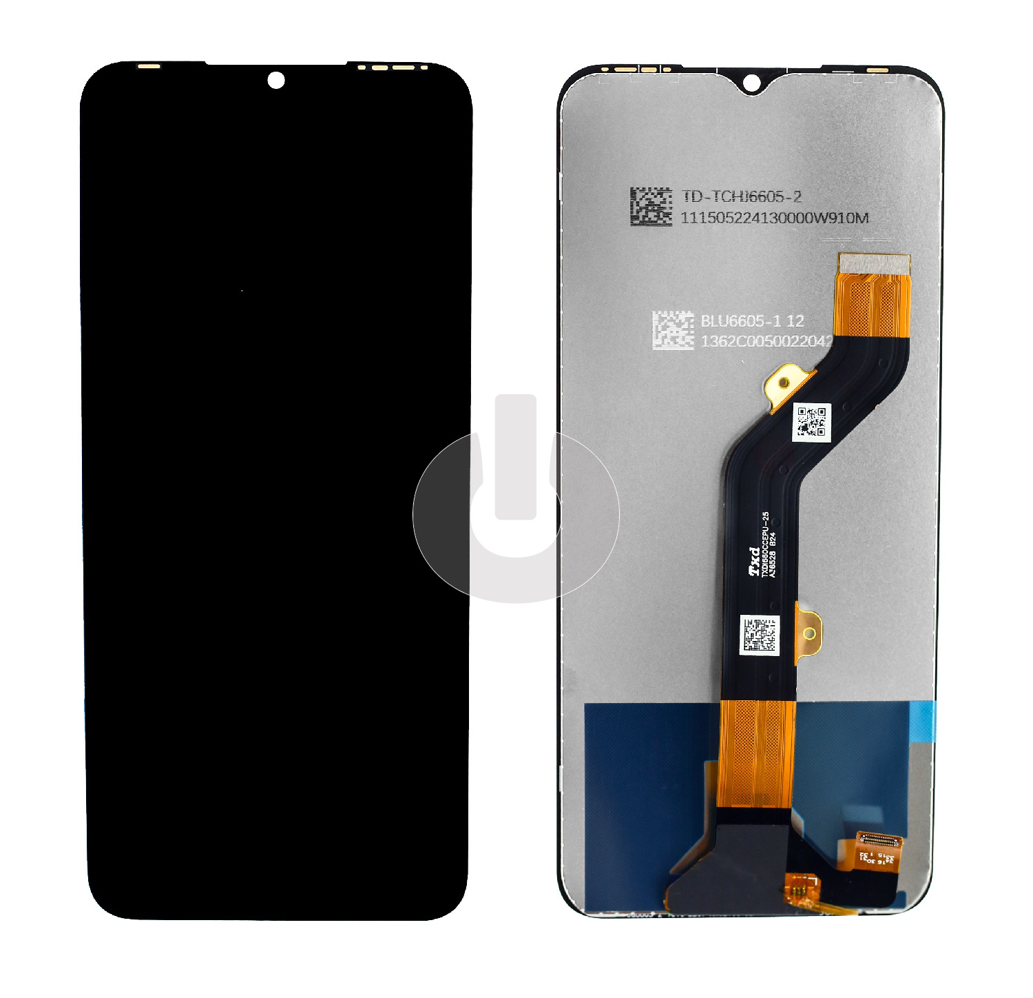 Дисплей с тачскрином для Infinix Hot 12 Pro (X668C)/ Tecno Pop 6 Pro (BE8) черный ORG