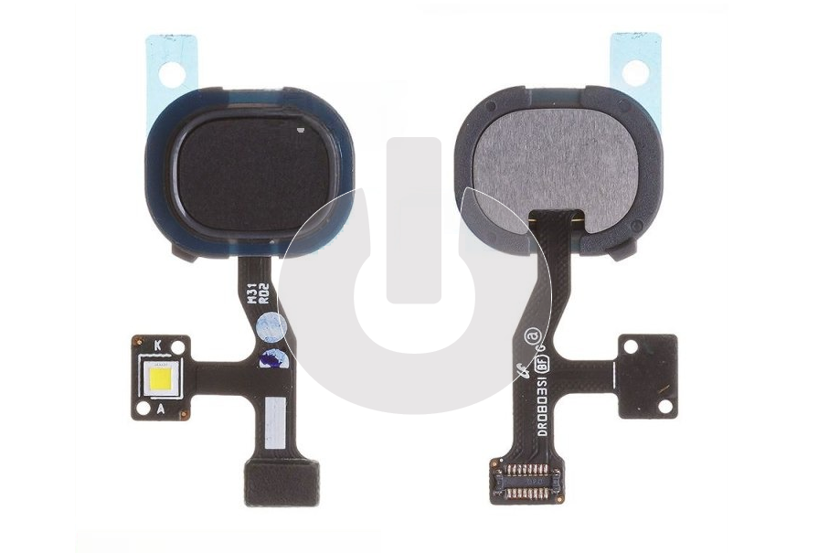 Сканер отпечатка пальца для Samsung M31 (M315F) черный Сканер отпечатка пальца для Samsung M31 (M315F) черный
