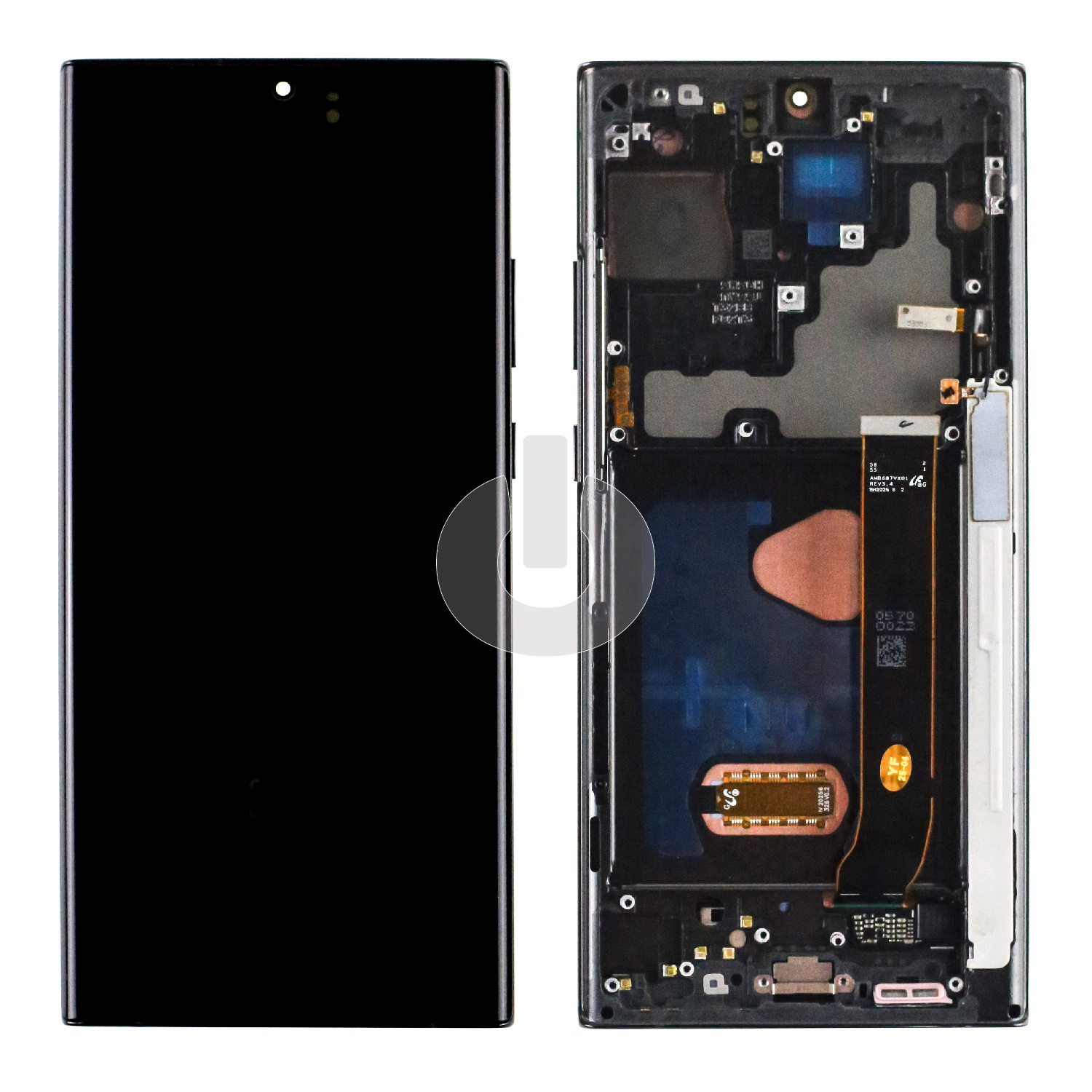 Дисплей с тачскрином для Samsung Note 20 Ultra (N985F)/ Note 20 Ultra 5G (N986F) в рамке черный ORG Дисплей с тачскрином для Samsung Note 20 Ultra (N985F)/ Note 20 Ultra 5G (N986F) в рамке черный ORG