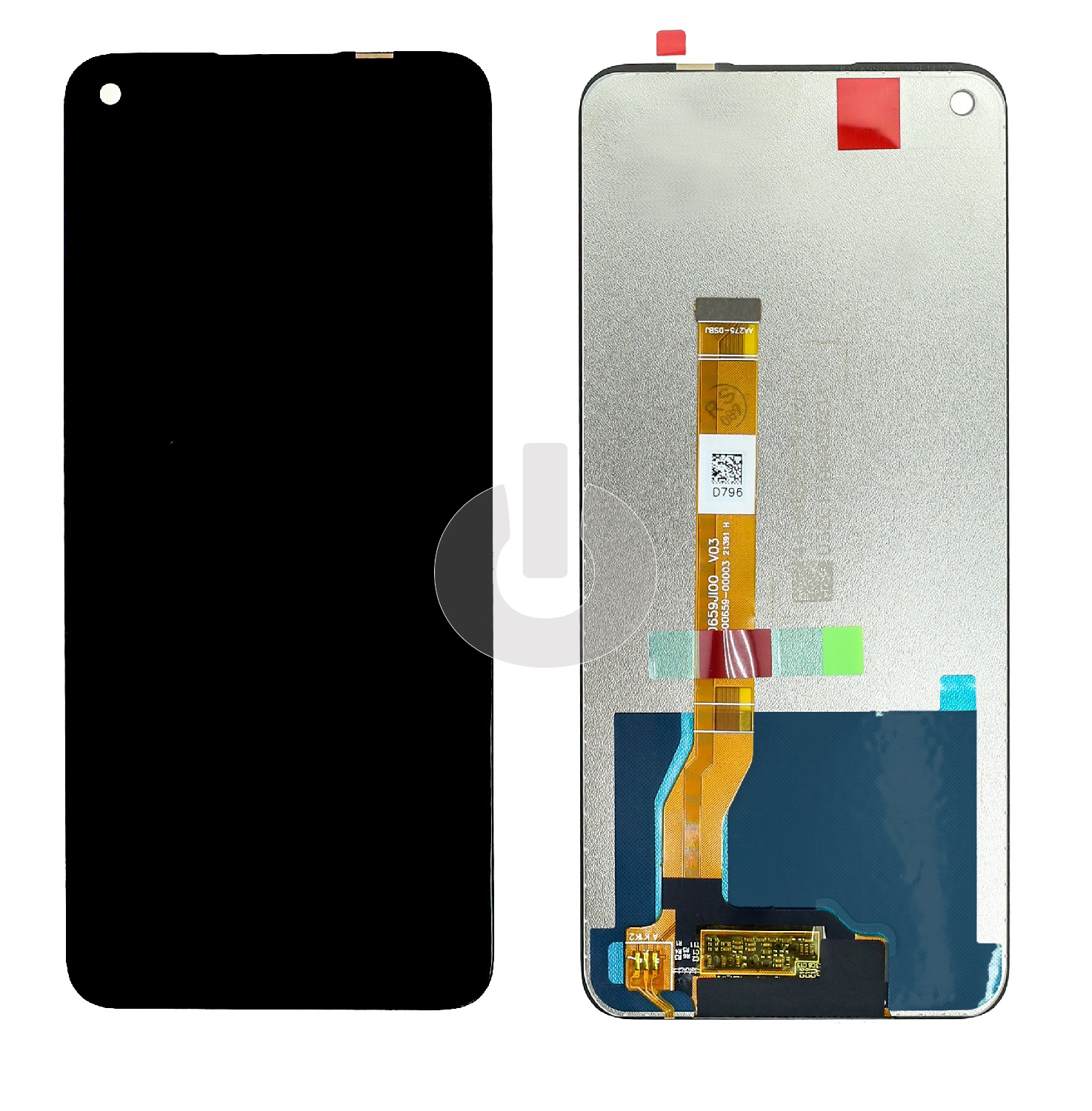 Дисплей с тачскрином для Realme 9 5G (RMX3474) черный ORG Дисплей с тачскрином для Realme 9 5G (RMX3474) черный ORG