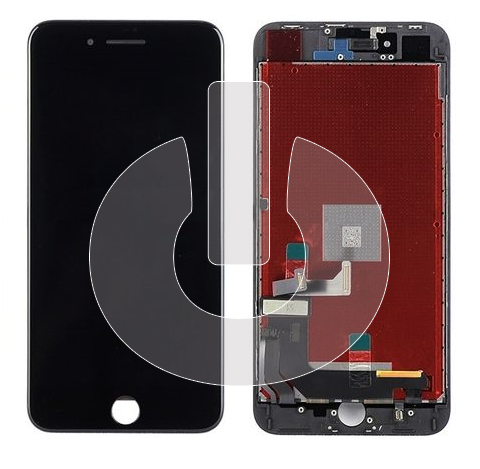 Дисплей с тачскрином для iPhone 7 черный OR FOG Дисплей с тачскрином для iPhone 7 черный OR FOG