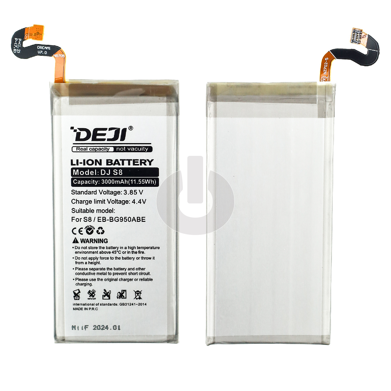 Аккумулятор для Samsung S8 (G950F) (EB-BG950ABE) DEJI