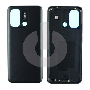 Крышка задняя для Xiaomi Redmi 12C (22120RN86G) черная фото