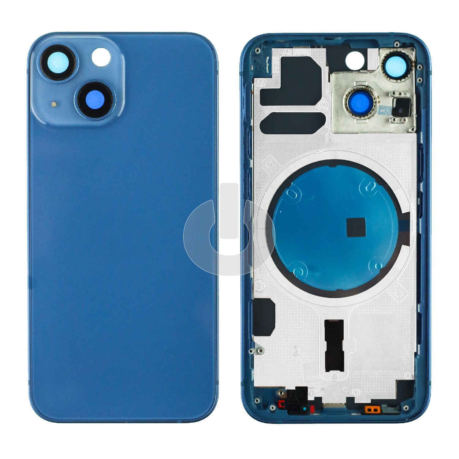 Корпус для iPhone 13 Mini синий Premium