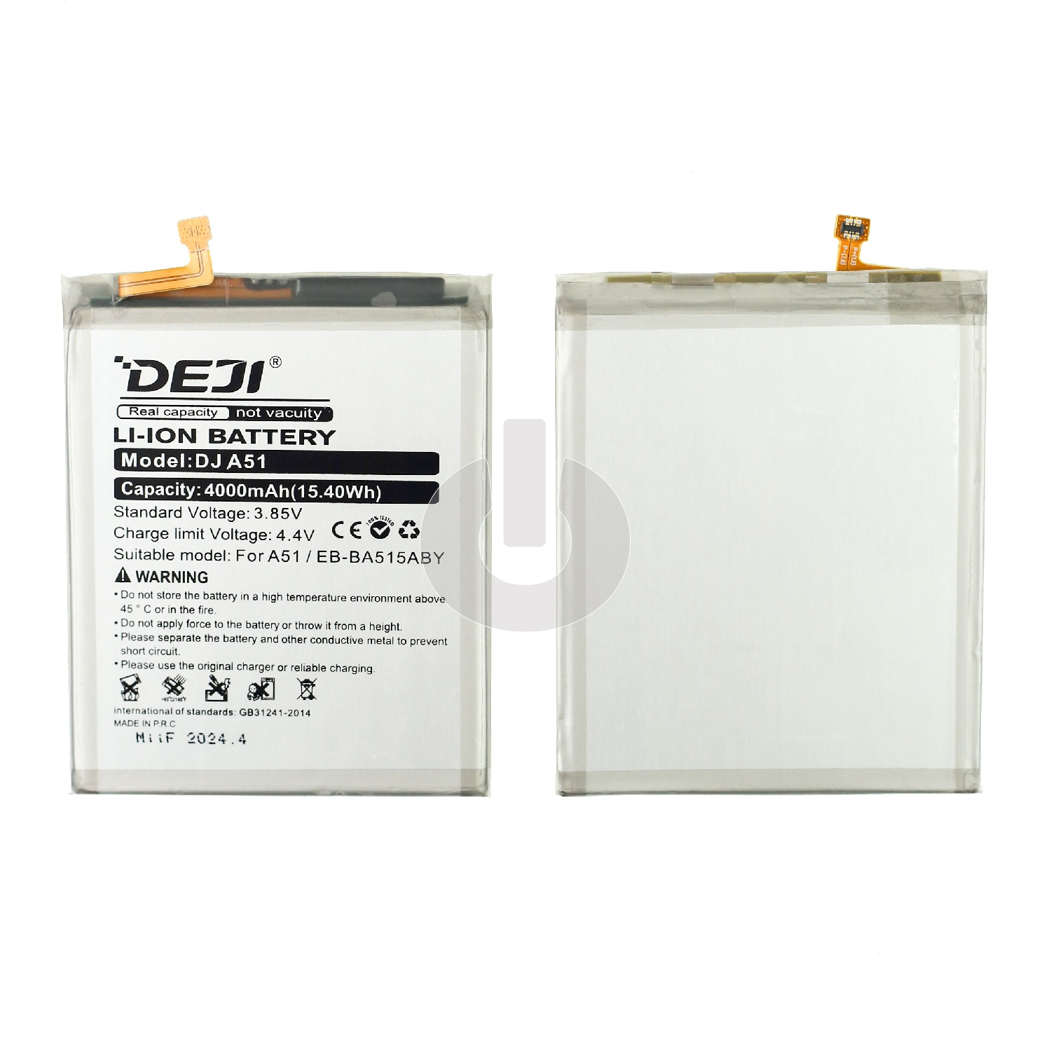 Аккумулятор для Samsung A51 (A515F) (EB-BA515ABY) DEJI Аккумулятор для Samsung A51 (A515F) (EB-BA515ABY) DEJI