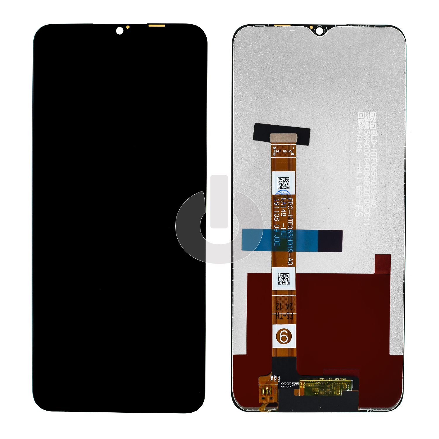Дисплей с тачскрином для Realme 5/ 5i/ 5s/ C3/ C3i/ 6i/ OPPO A5 2020/ A8 2020/ A9 2020/ A11/ A31 черный