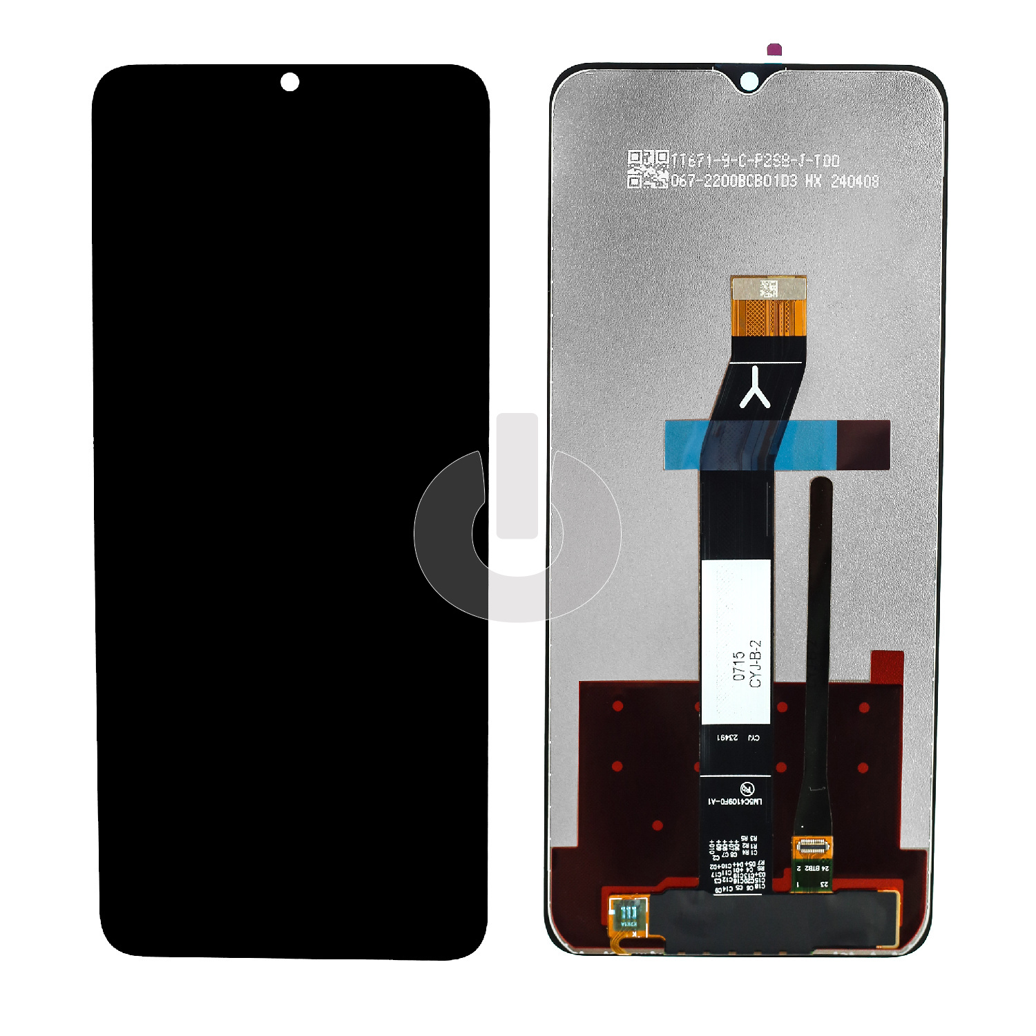 Дисплей с тачскрином для Xiaomi Redmi A3 (23129RN51X)/ A3x (24048RN6CG)/ Poco C61 (2312BPC51H) черный ORG