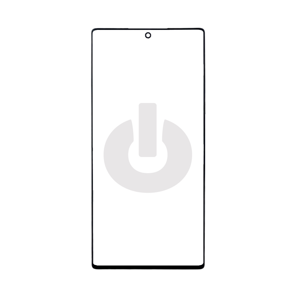 Стекло для переклейки Samsung Note 10+ (N975F) с OCA пленкой черное АКЦИЯ