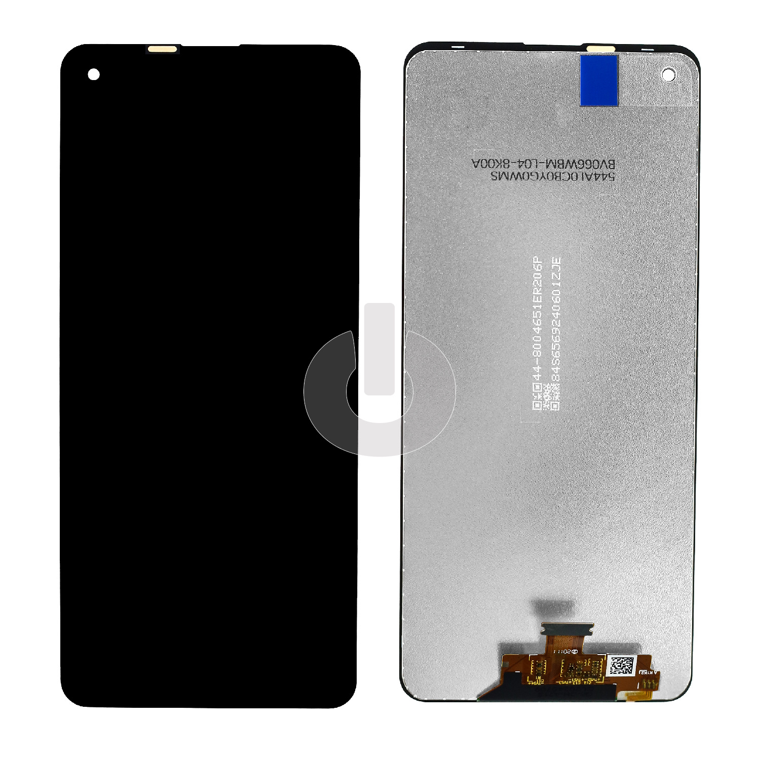 Дисплей с тачскрином для Samsung A21s (A217F) черный ORG