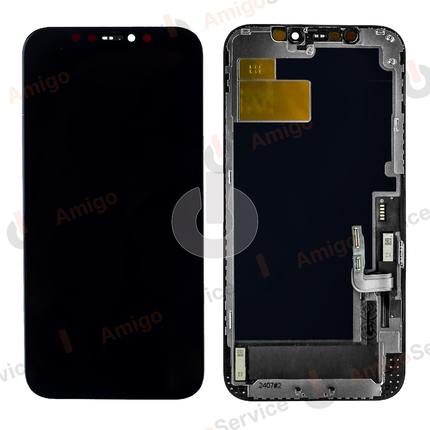 Дисплей с тачскрином для iPhone 12/ iPhone 12 Pro черный In-Cell Дисплей с тачскрином для iPhone 12/ iPhone 12 Pro черный In-Cell