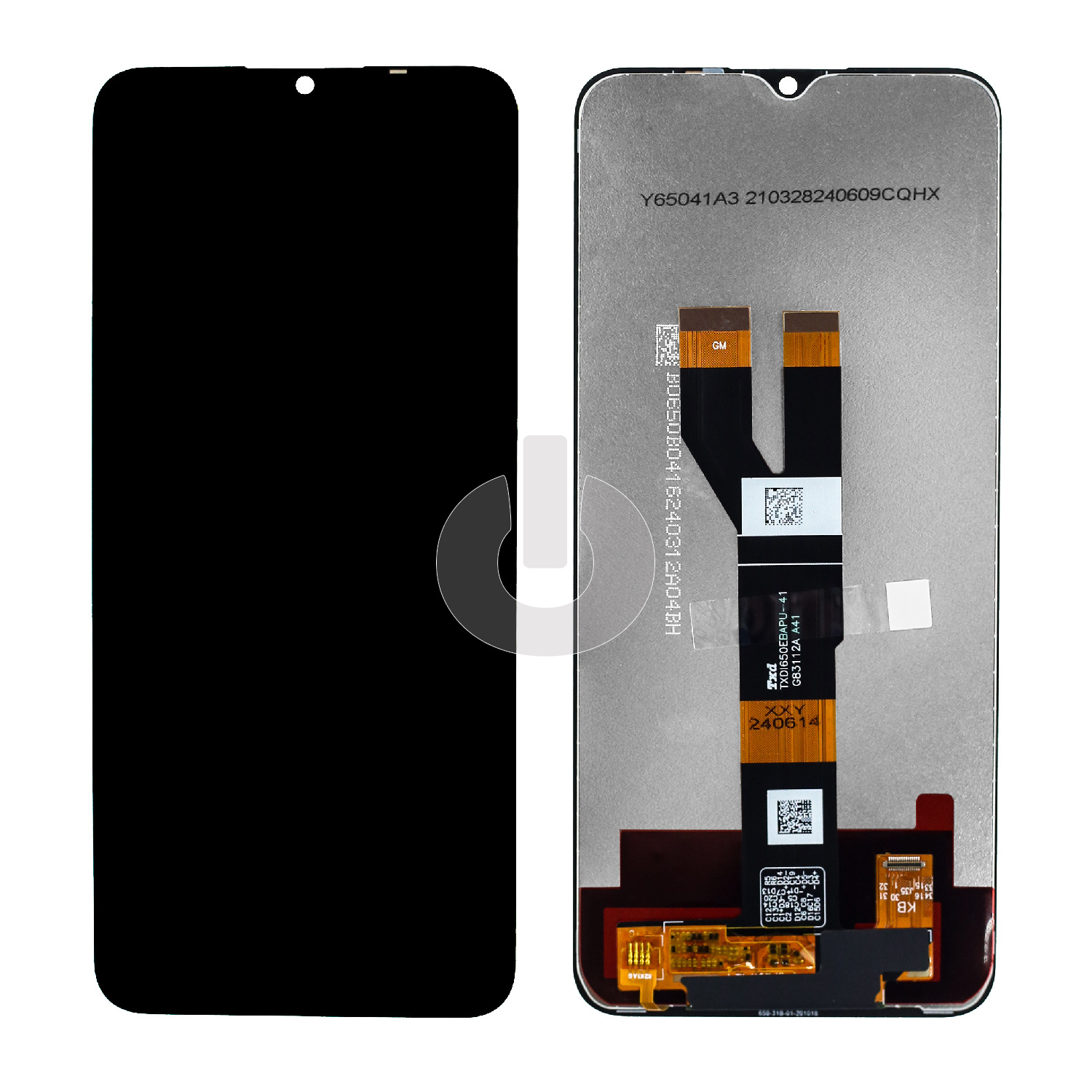 Дисплей с тачскрином для Realme C11 2021 (RMX3231)/ C20 (RMX3063)/ C21 2021 (RMX3201)/ Narzo 50i (RMX3235) черный ORG
