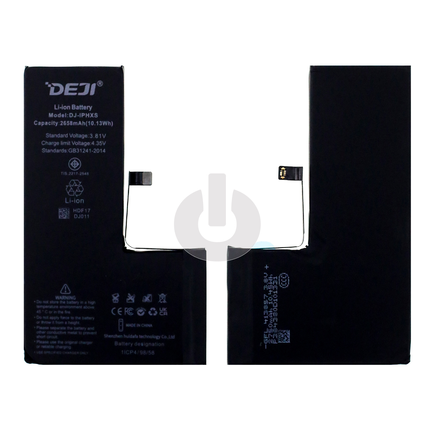 Аккумулятор для iPhone XS DEJI стандартной емкости Аккумулятор для iPhone XS DEJI стандартной емкости