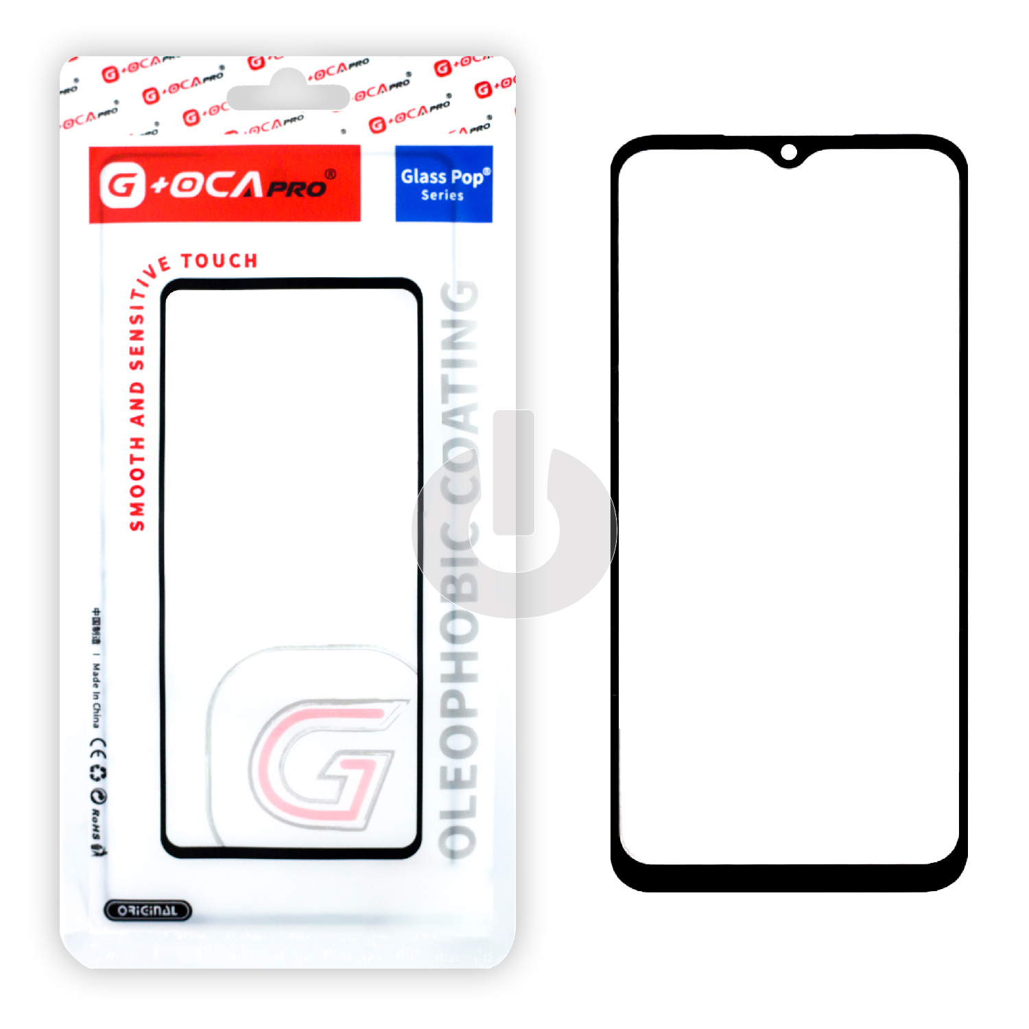 Стекло для переклейки Samsung A12 (A125F)/ A12S (A127F)/ A02 (A022G)/ M12 (M127F) (G+OCA PRO) черное Стекло для переклейки Samsung A12 (A125F)/ A12S (A127F)/ A02 (A022G)/ M12 (M127F) (G+OCA PRO) черное