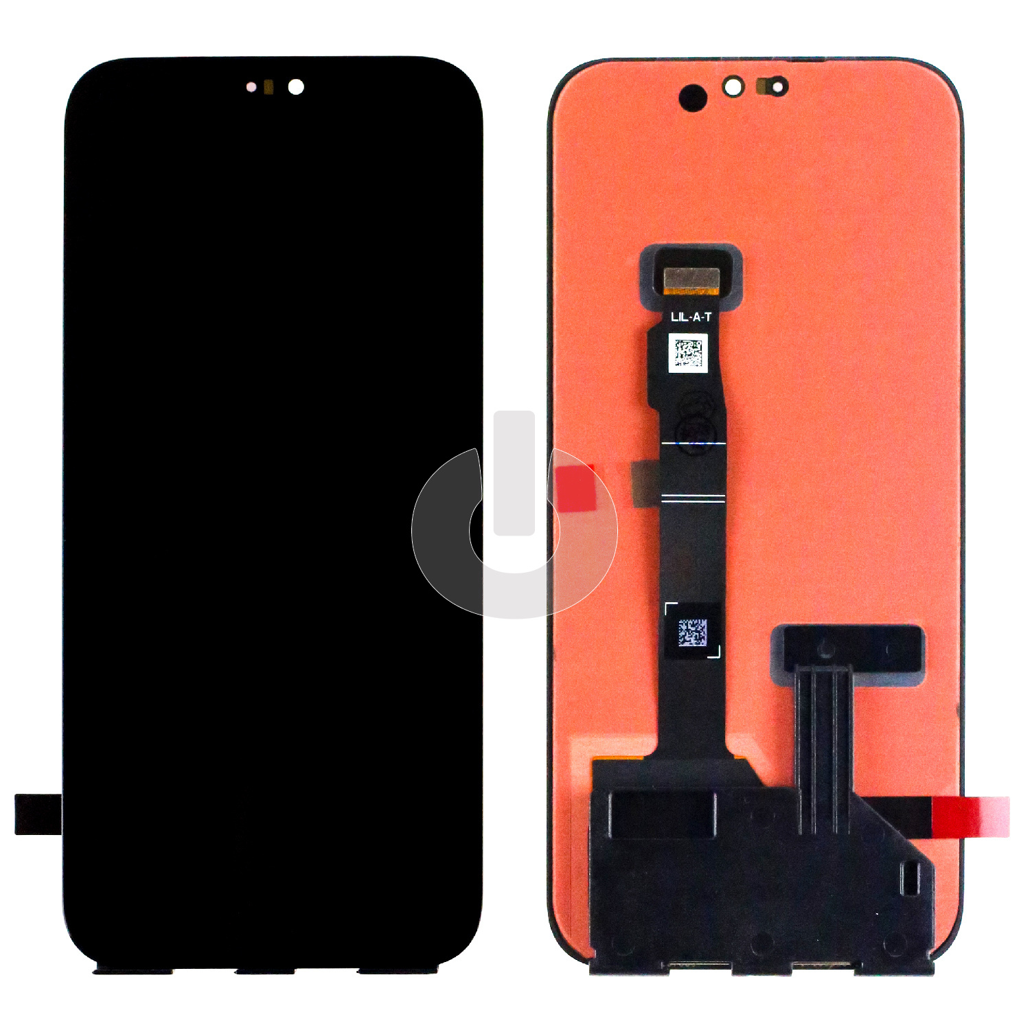 Дисплей с тачскрином для Huawei Honor X8c (ABR-LX1) черный ORG