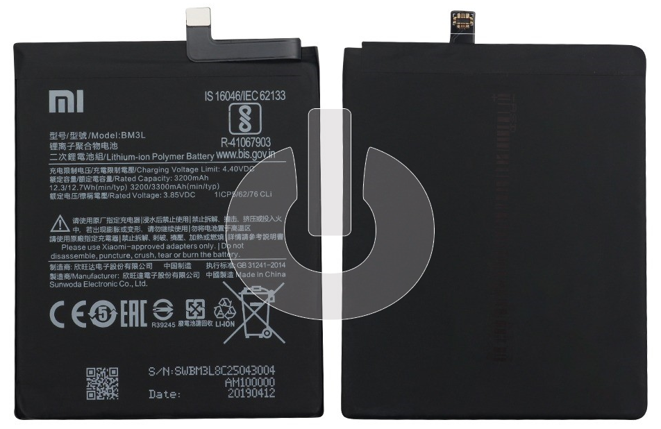 Аккумулятор для Xiaomi Mi 9 (M1902F1G) (BM3L) АКЦИЯ Аккумулятор для Xiaomi Mi 9 (M1902F1G) (BM3L) АКЦИЯ